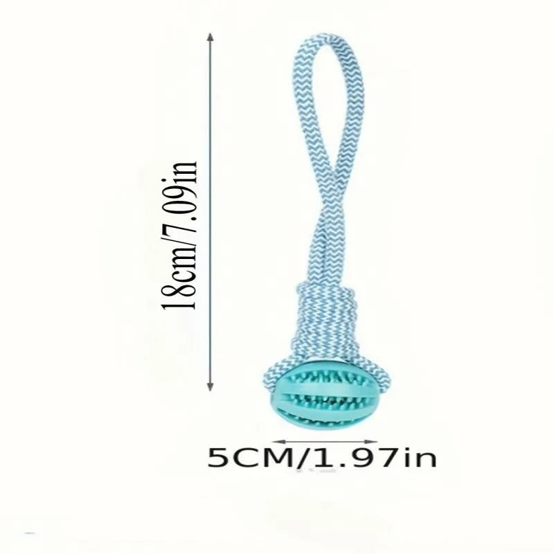 Tug Rope With Treat Ball
