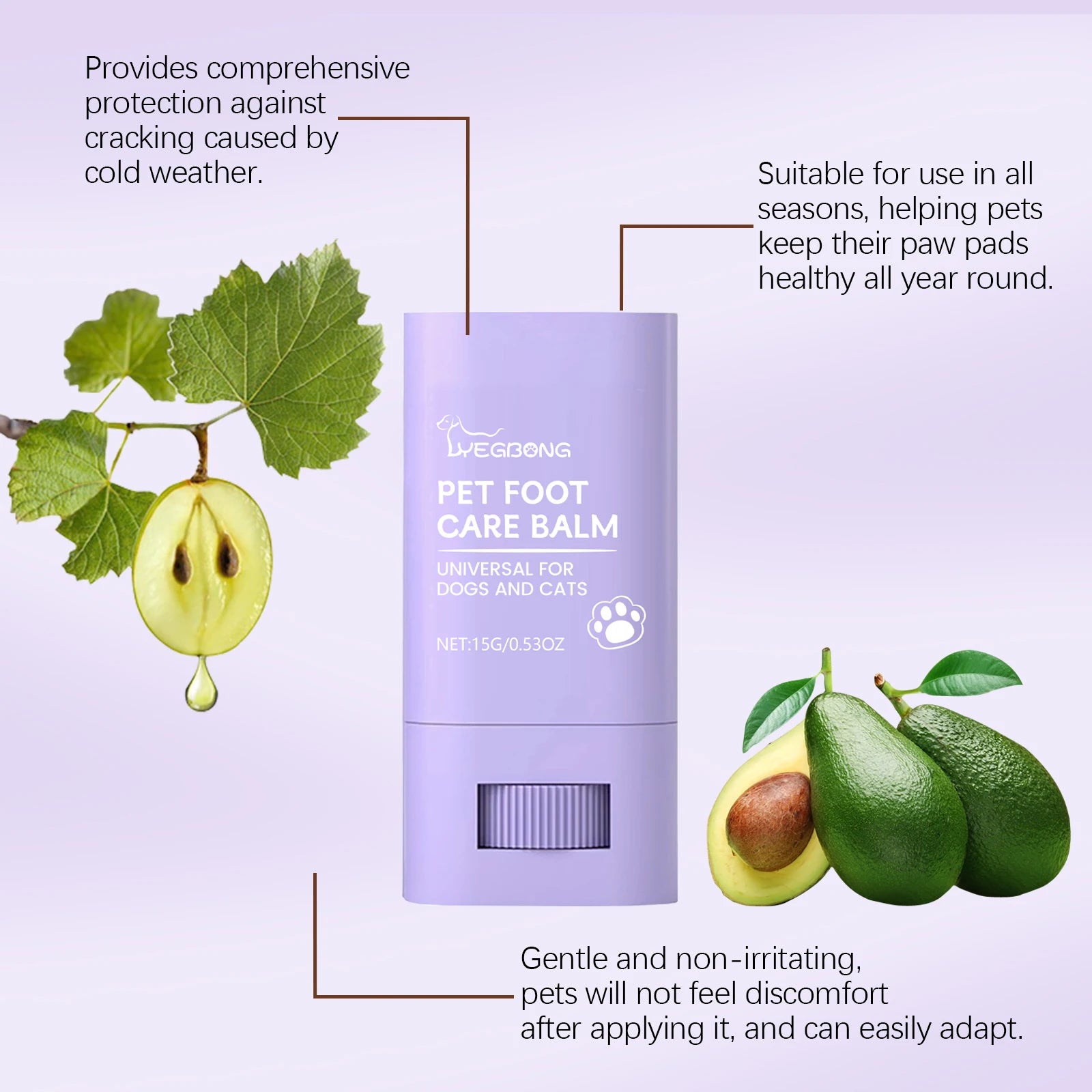 Pet Paw Moisturizer Balm