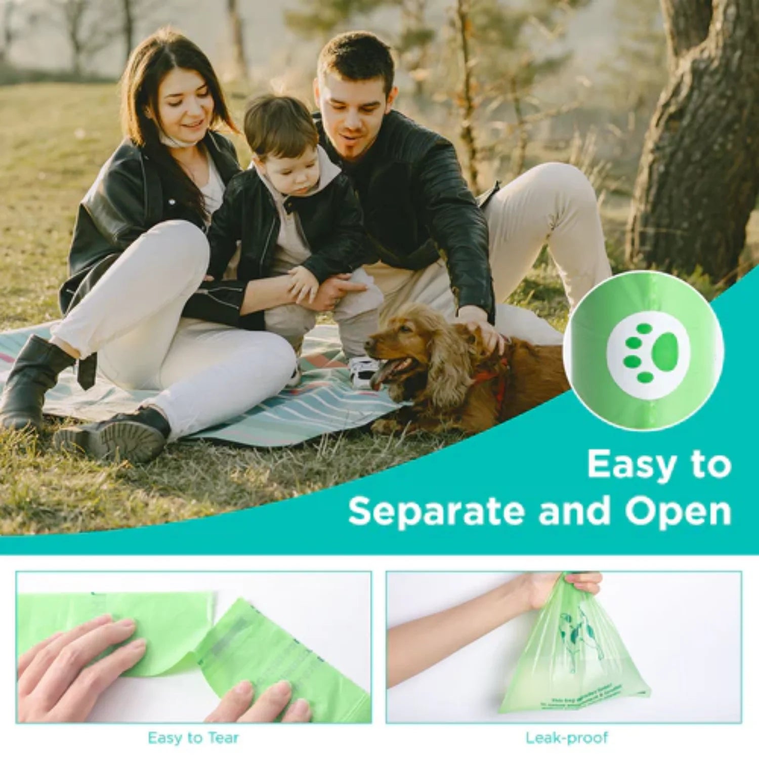 Biodegradable Extra Thick Poop Bags