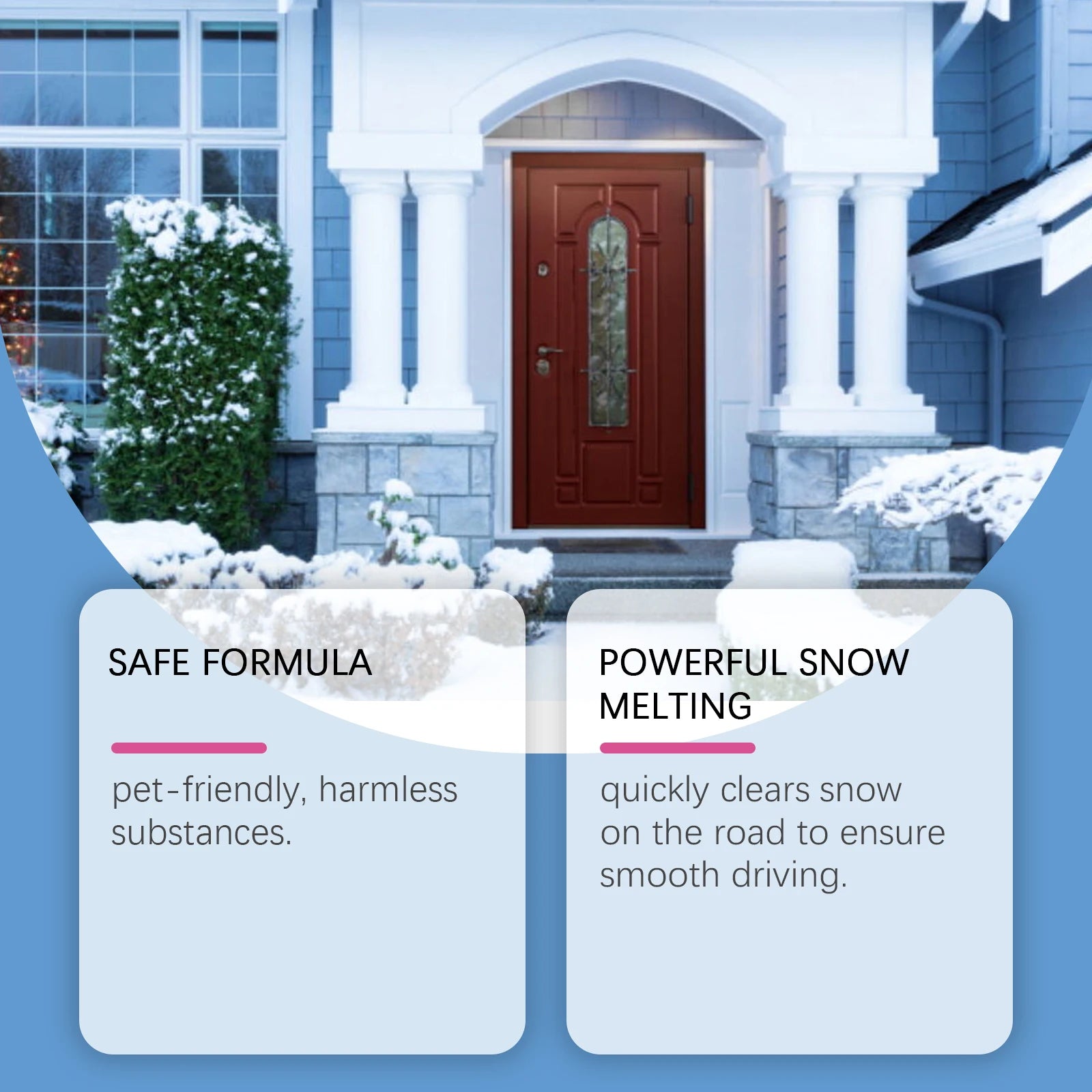 Pet Friendly Ice Melting Anti Freeze Powder