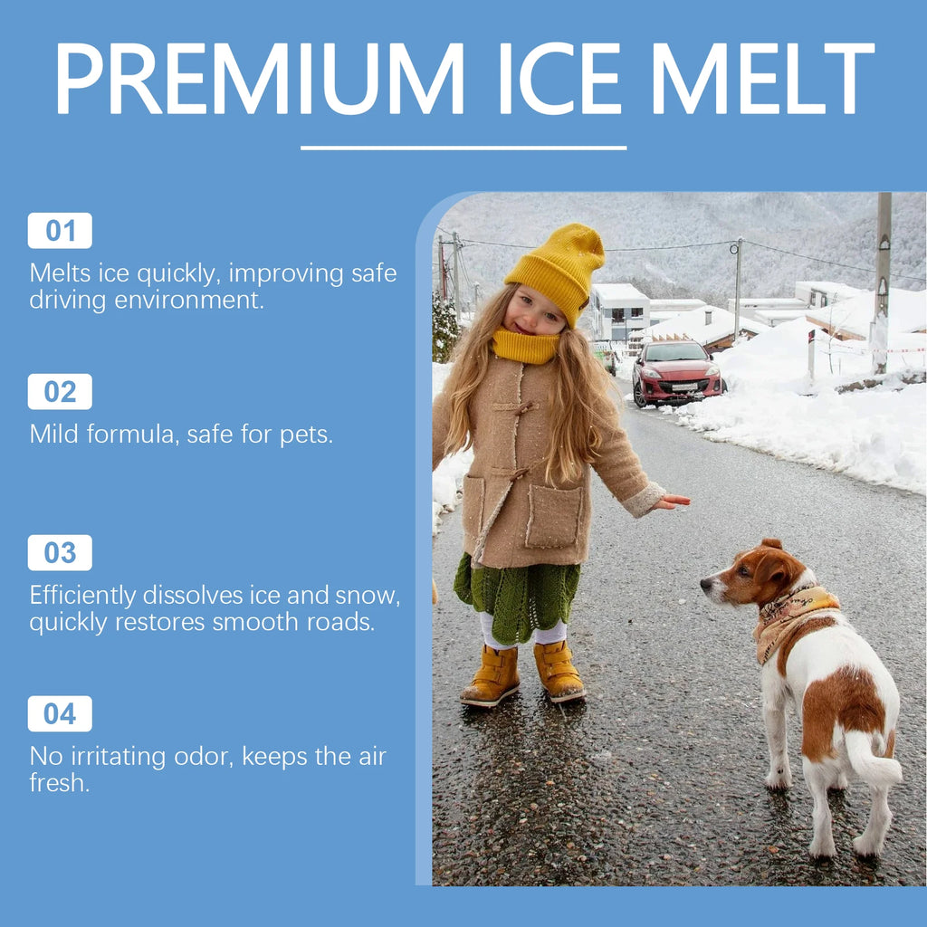Pet Friendly Ice Melting Anti Freeze Powder