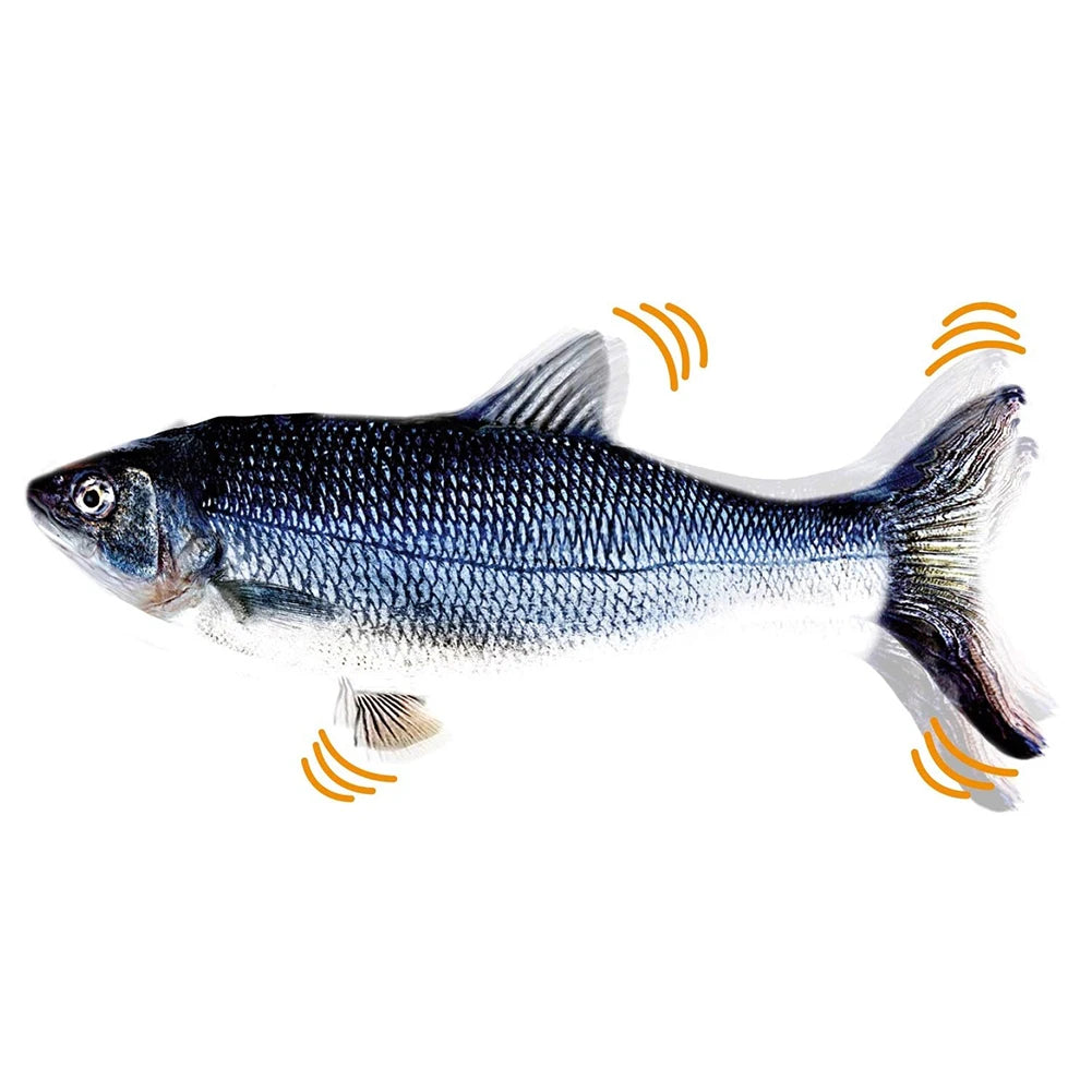 Electric Floppy Fish Cat Toy 🐟