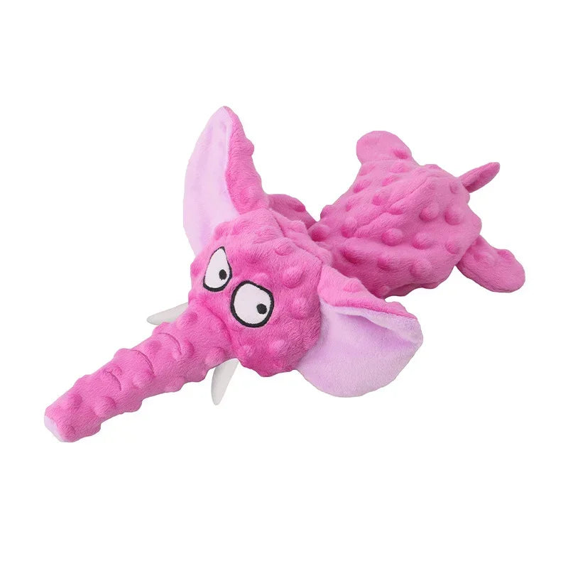 Squeak Pet Elephant Chew Toy