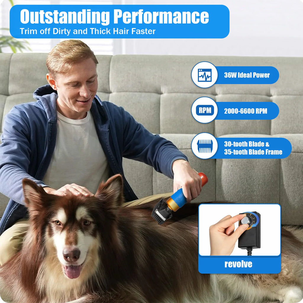36W Professional Dog or Cat Clipper