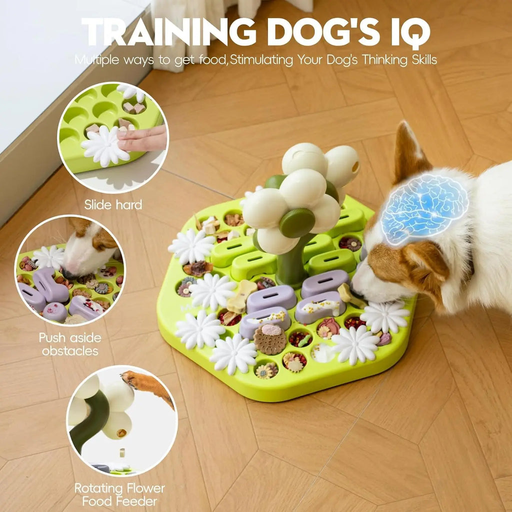 Dog Treat Puzzle Feeder