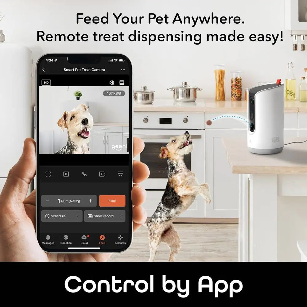 Automatic Pet Treat Feeder
