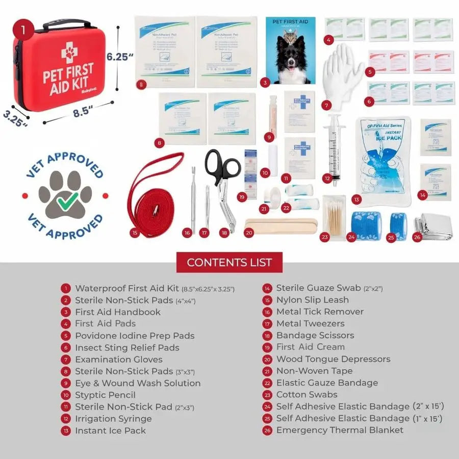 Vet Approved Pet First Aid Supplies