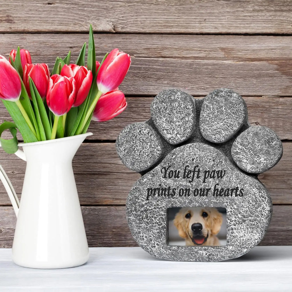 Photo Frame Dog Memorial Headstone