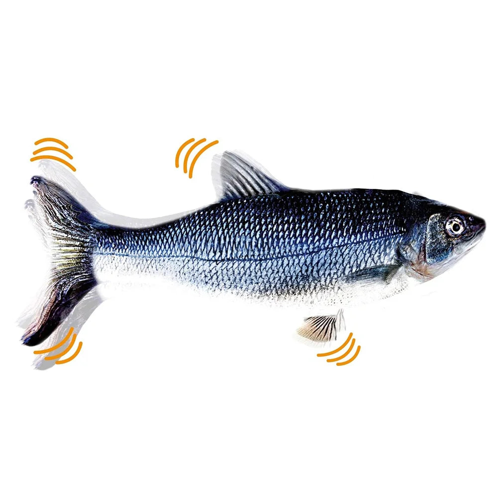 Electric Floppy Fish Cat Toy 🐟