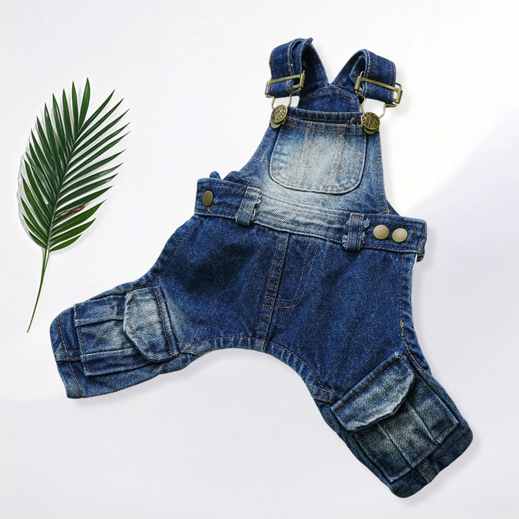 Stylish Distressed Jeans for Small Dogs