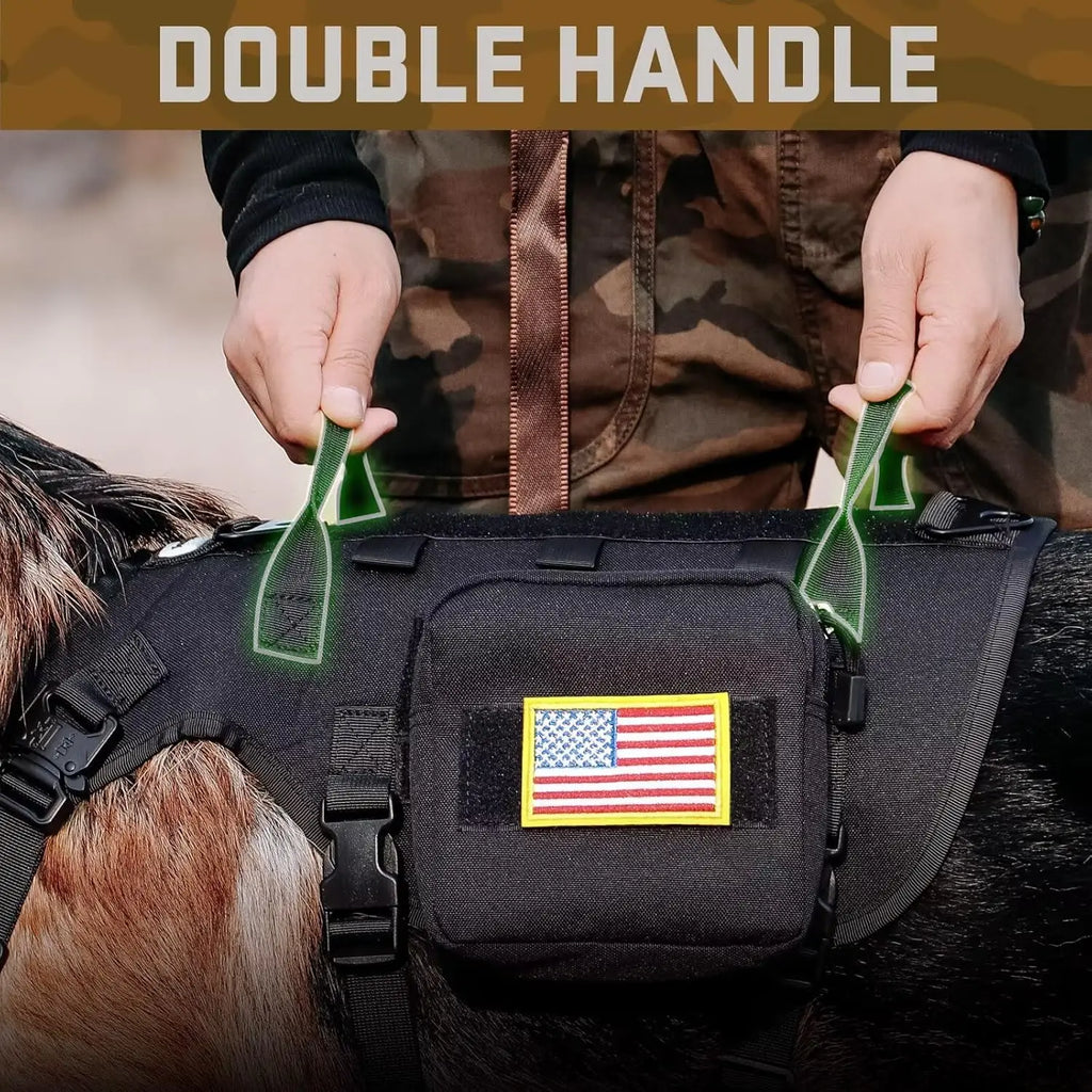 Medium Tactical Dog Harness with Handle