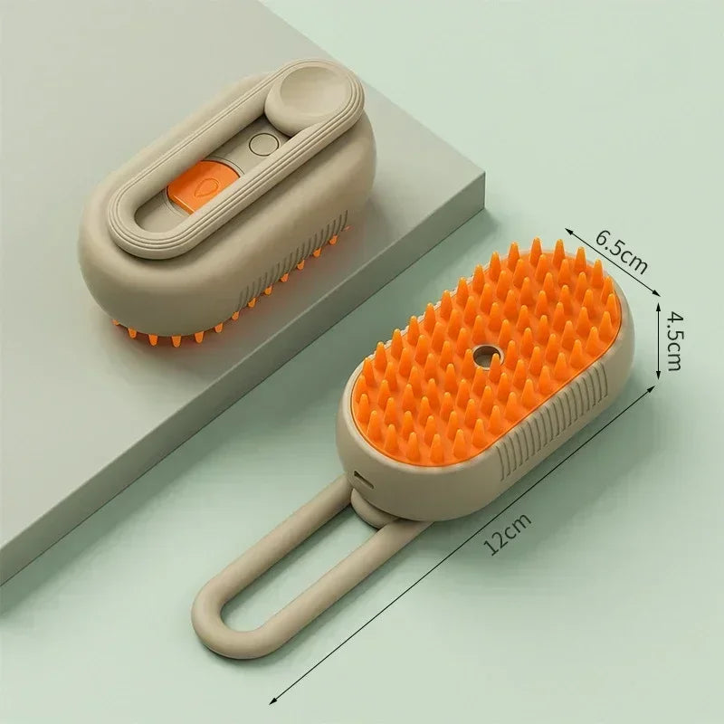 Electric Pet Spray Grooming Brush