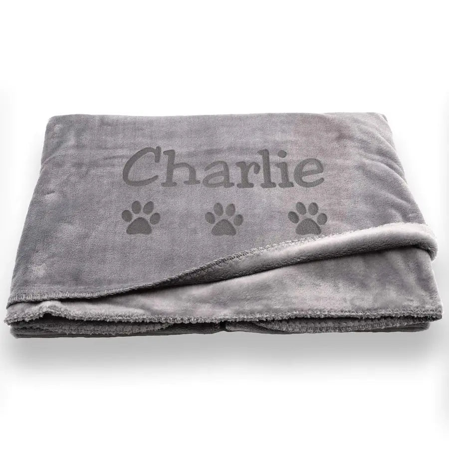 Personalized Extra Large Dog Blanket