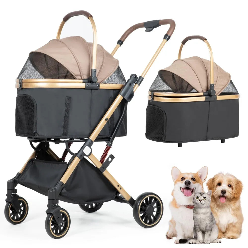 Folding Pet Stroller