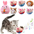 Cartoon Moving Pig Pet Plush Toy