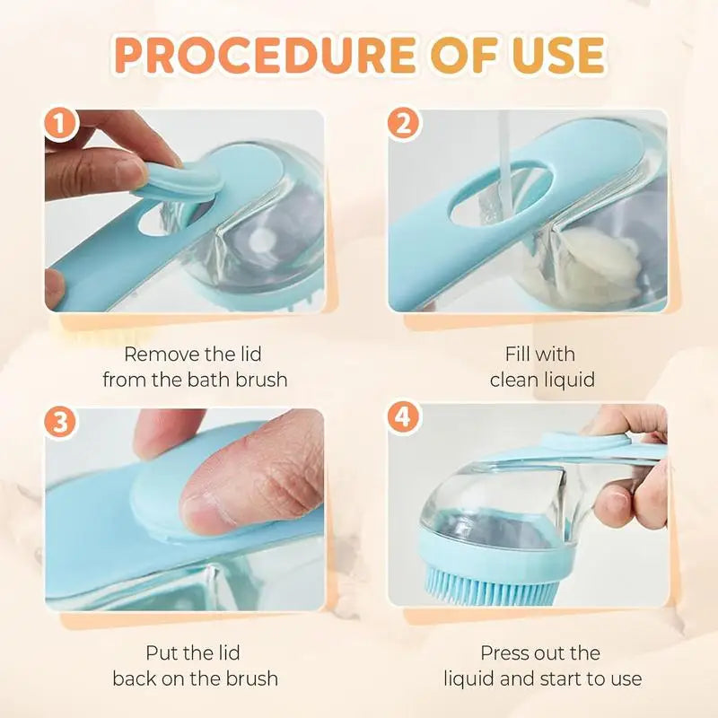 Multi-functional Pet Bath Brush