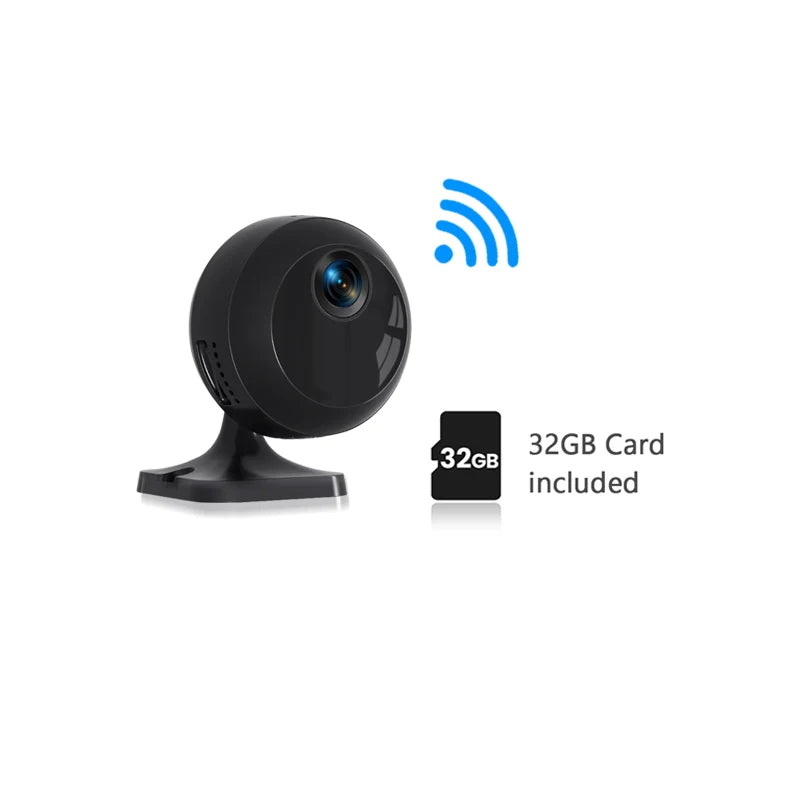2.4GHz Wi-Fi m
Mini Security Camera