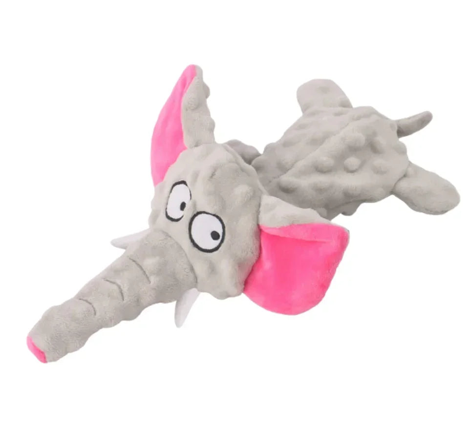Squeak Pet Elephant Chew Toy