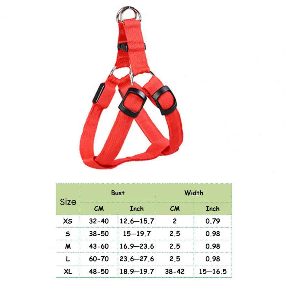 USB Rechargeable LED Pet Harness