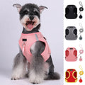 Pet Harness With Airtag And Leash