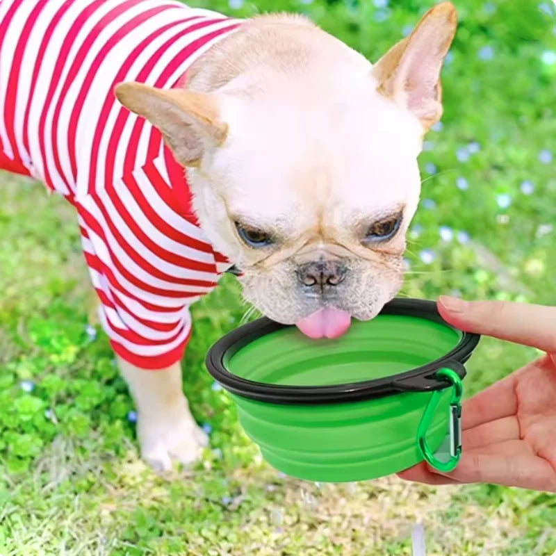 Silicone Collapsible Pet Food Bowls