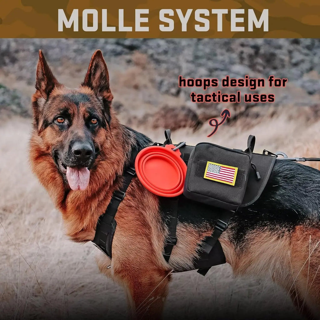 Medium Tactical Dog Harness with Handle