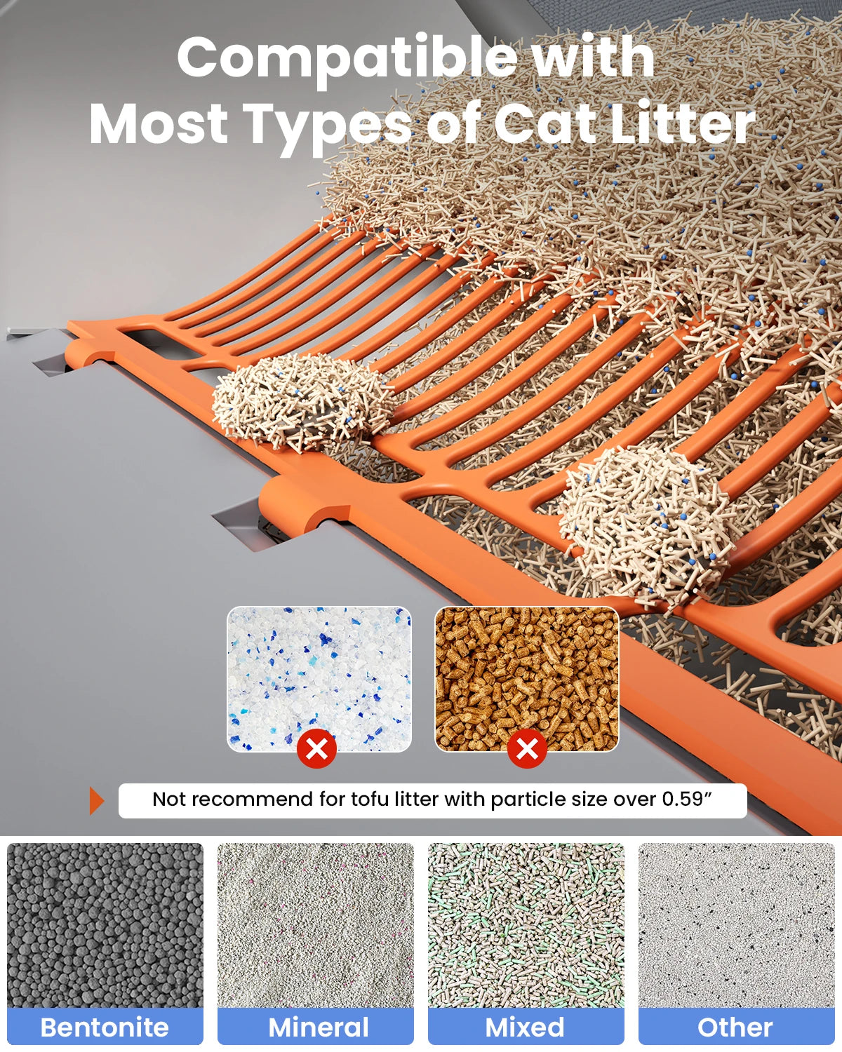 Large Self-Cleaning Cat Litter Box