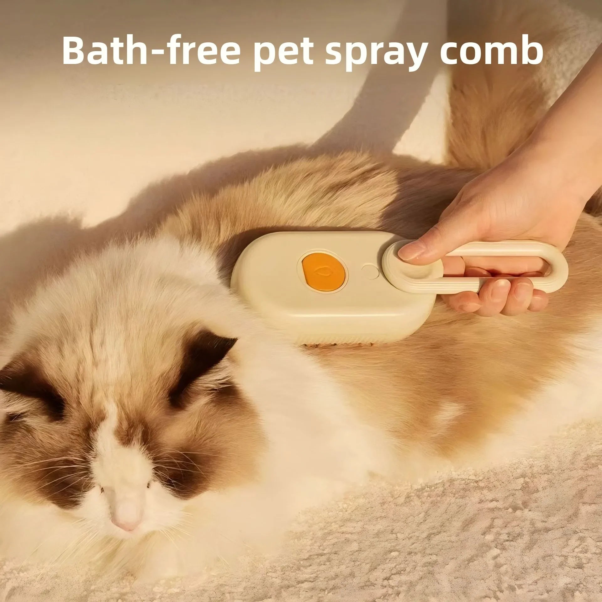 Electric Pet Spray Grooming Brush