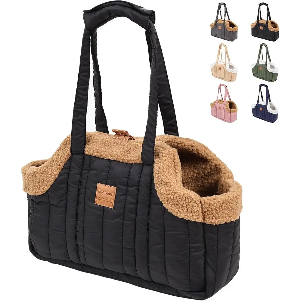 Winter Fleece Waterproof Dog Tote
