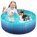 Foldable Hard Plastic Dog & Kiddie Pool