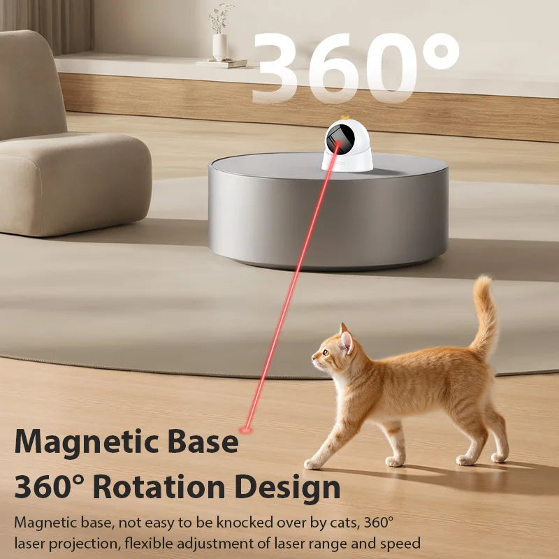 Interactive 360° Cat Laser Toy