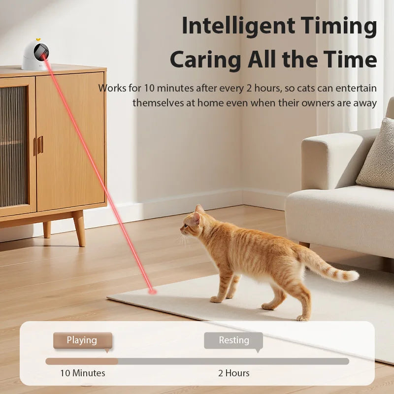 Interactive 360° Cat Laser Toy