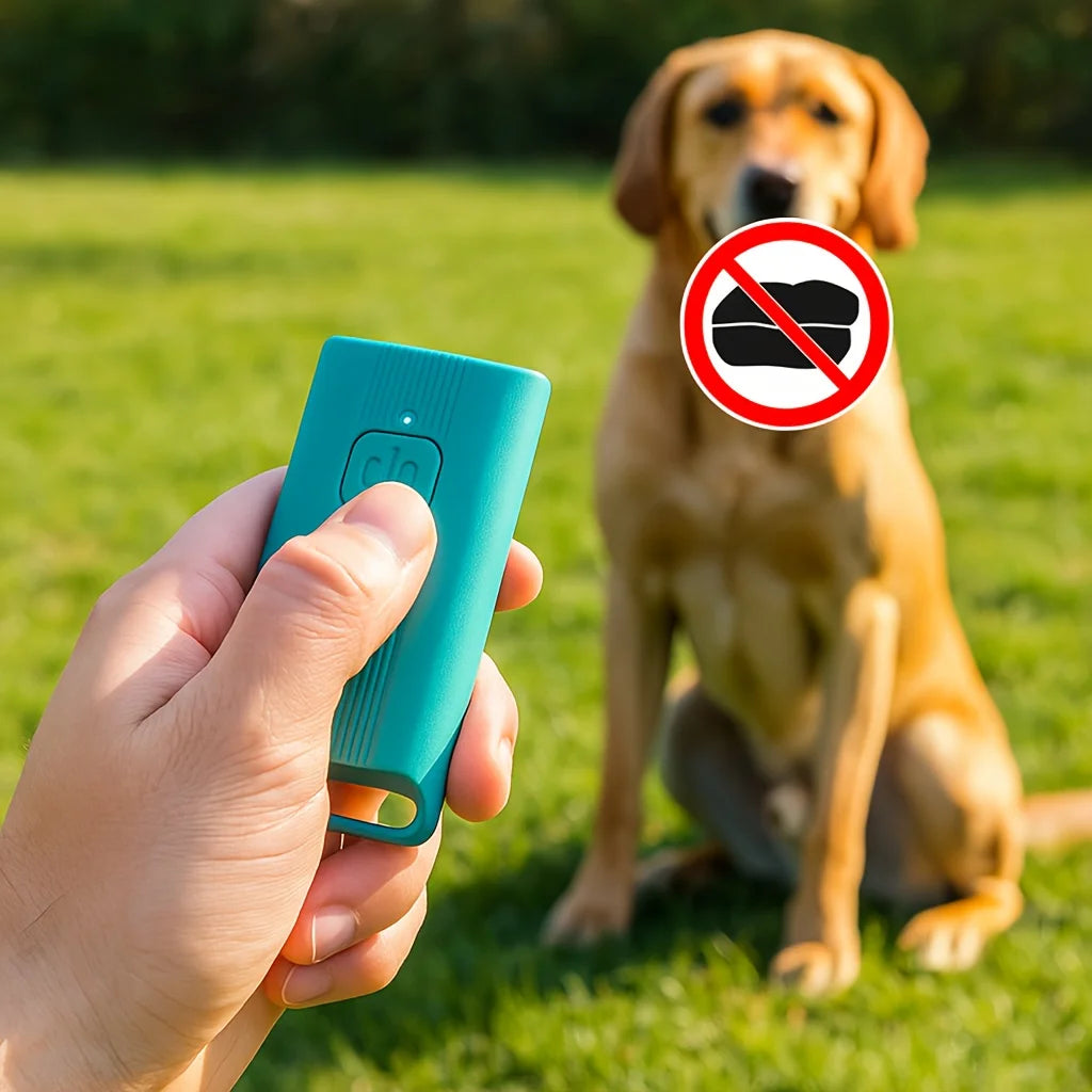 Ultrasonic anti-barking device