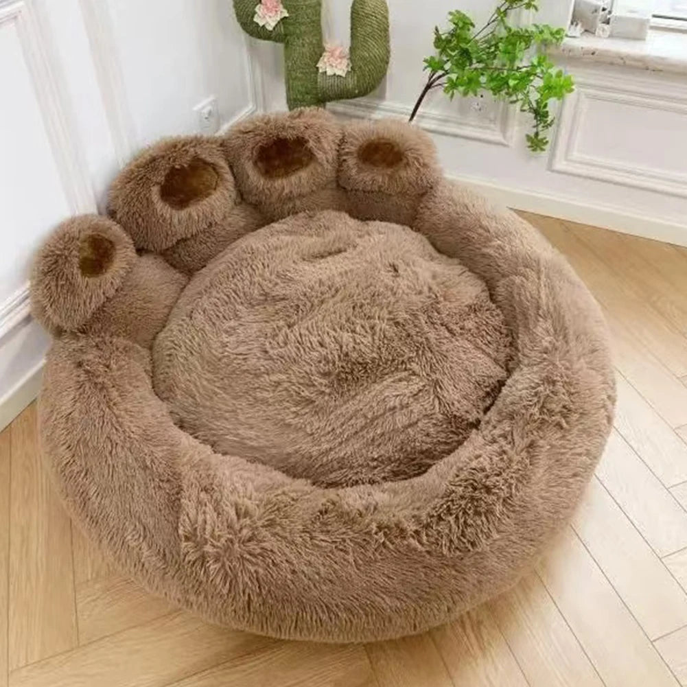 Soft Fluffy Cushion Dog Bed