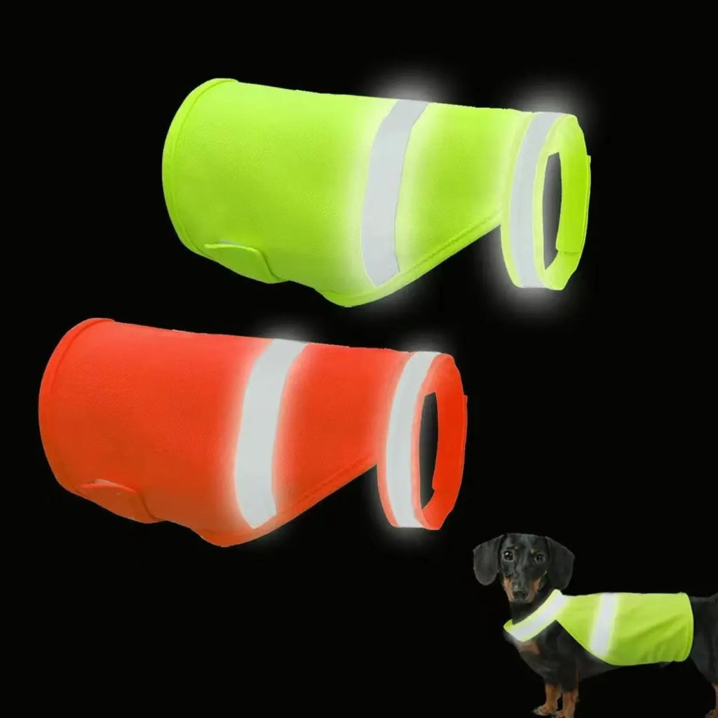 Reflective Fluorescent Dog Safety Vest