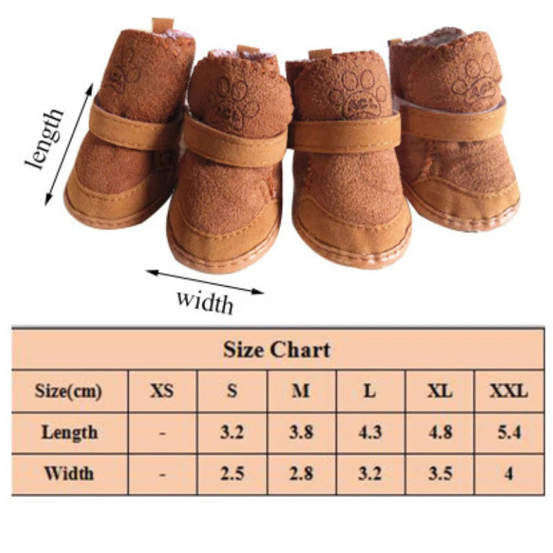 Thick Warm Pet Boots
