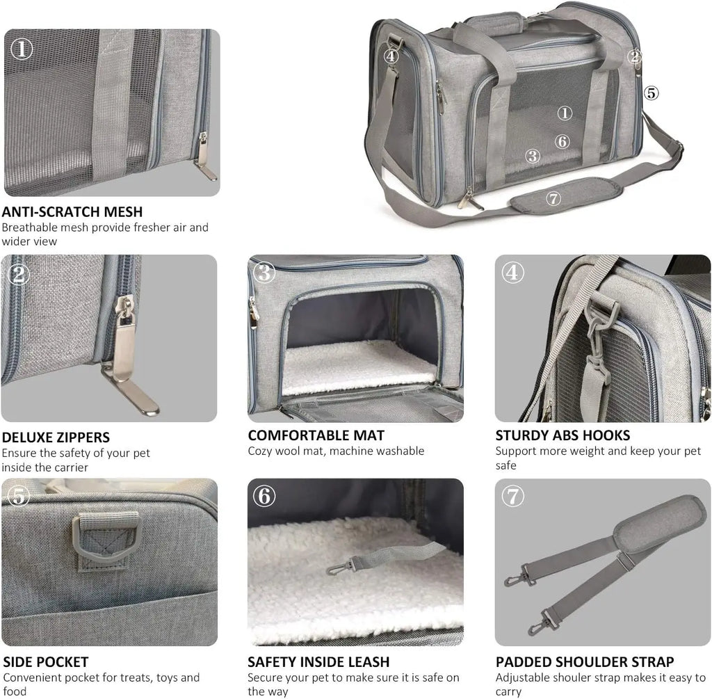 Large Soft-Sided Pet Carrier