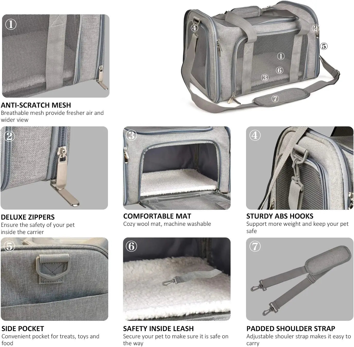 Large Soft-Sided Pet Carrier