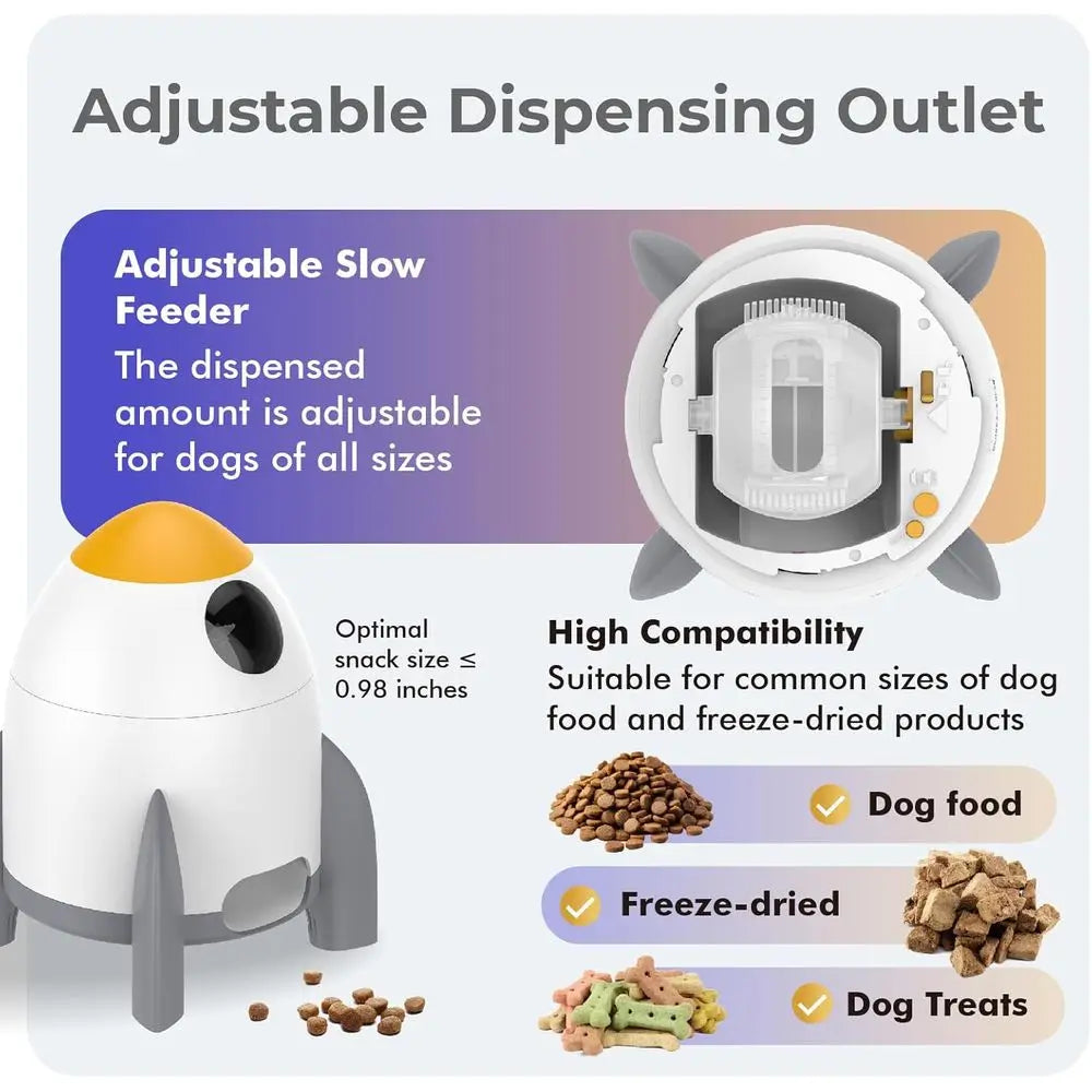 IQ Training & Slow Feeder with Remote Button