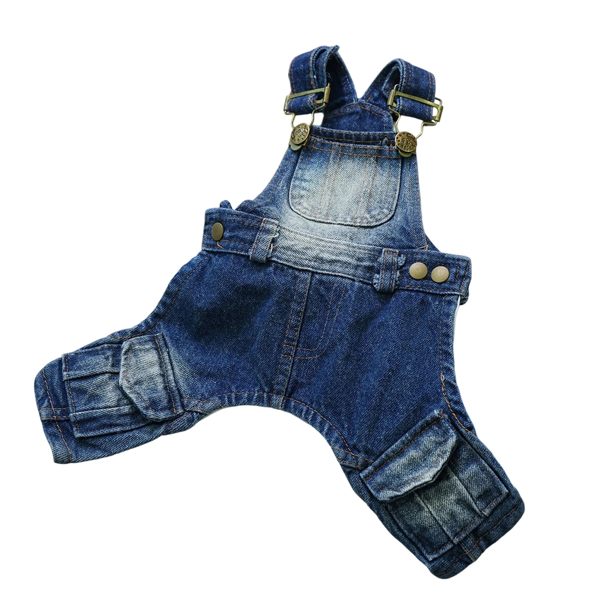 Stylish Distressed Jeans for Small Dogs