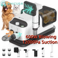 Pet Vacuum, Hair Dryer, and Grooming Clipper