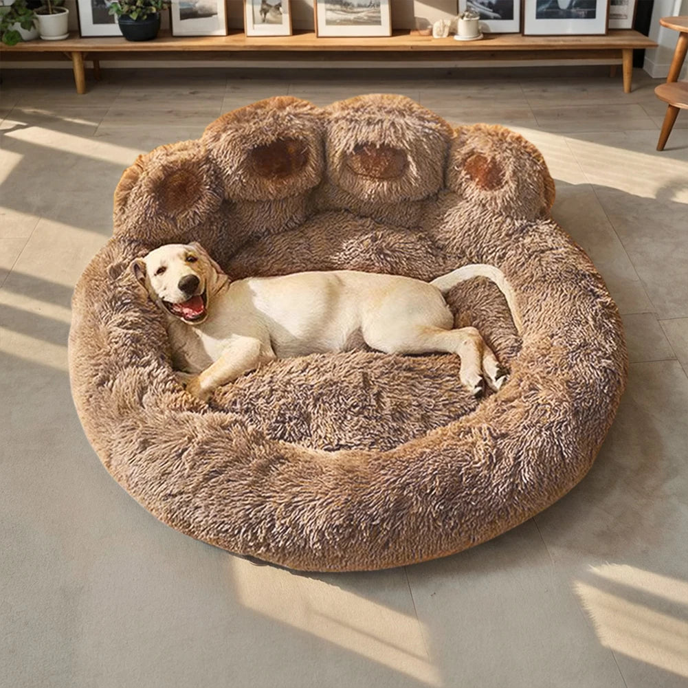 Soft Fluffy Cushion Dog Bed