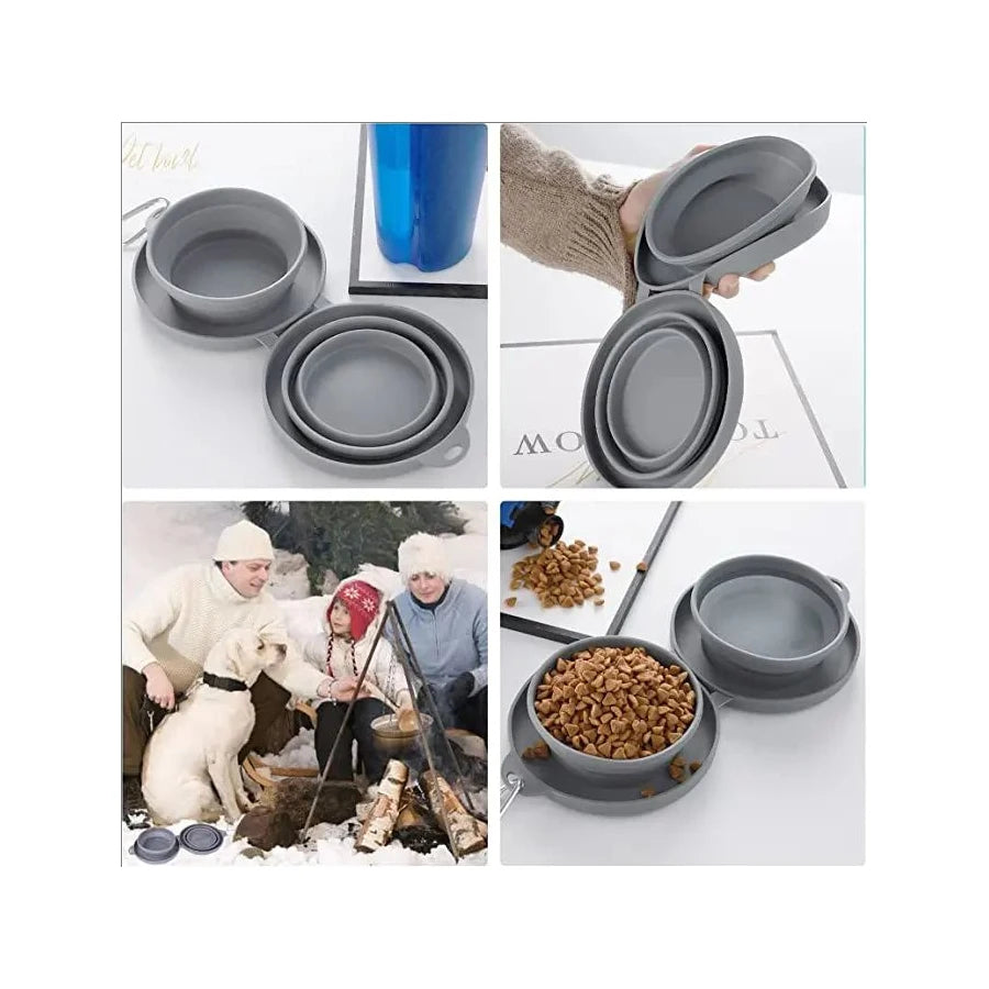 Thickened Folding Silicone Bowls