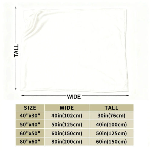 1pc Personalized Pet Photo Blanket