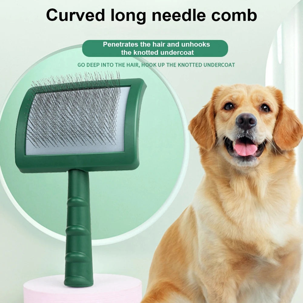 Extra Long Pin Brush for Large Dogs