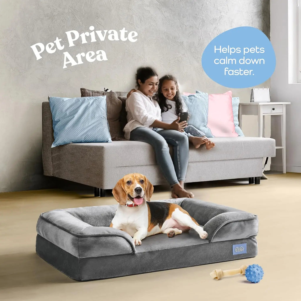 Waterproof Pet Sofa with Removable Cover