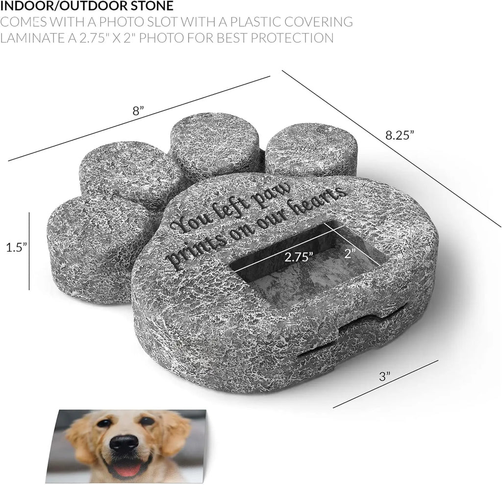 Photo Frame Dog Memorial Headstone