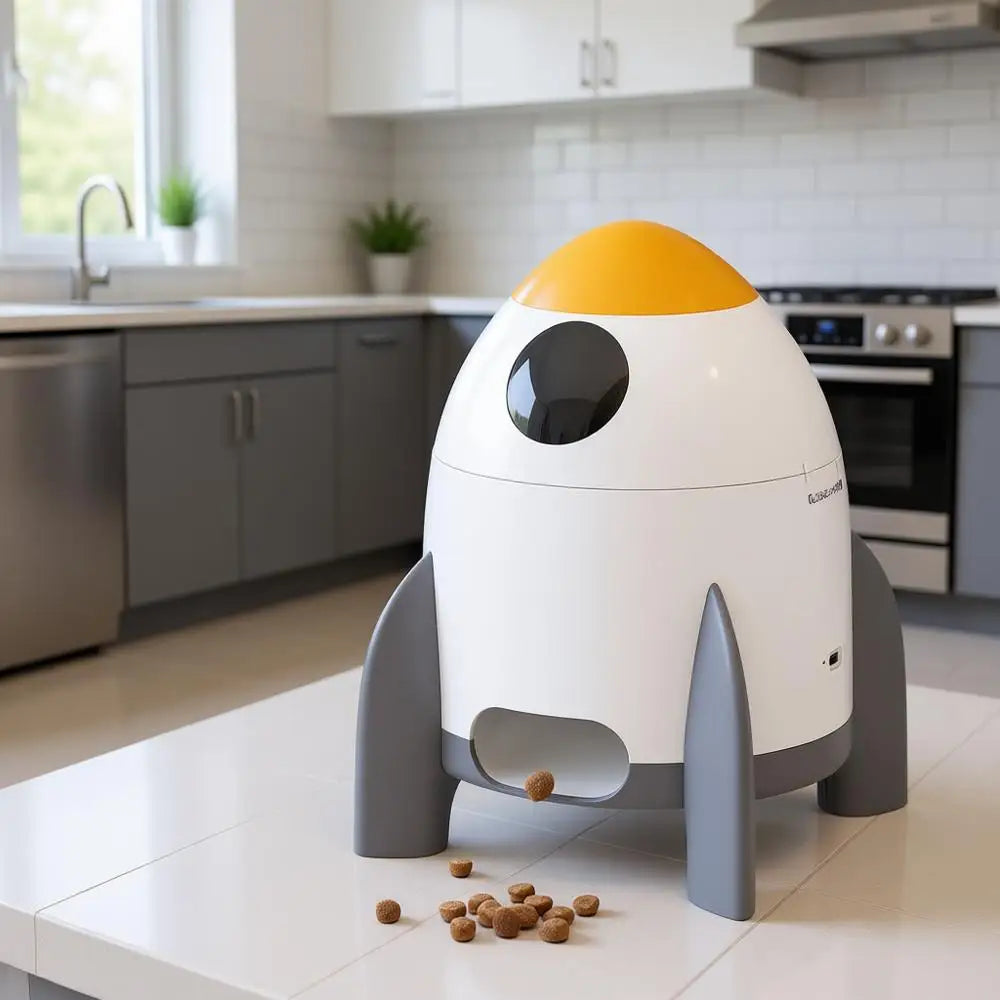 IQ Training & Slow Feeder with Remote Button