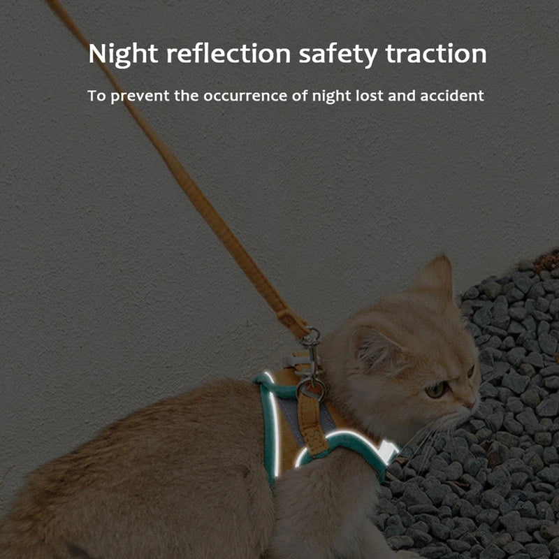 Breathable Small Reflective Pet Harness