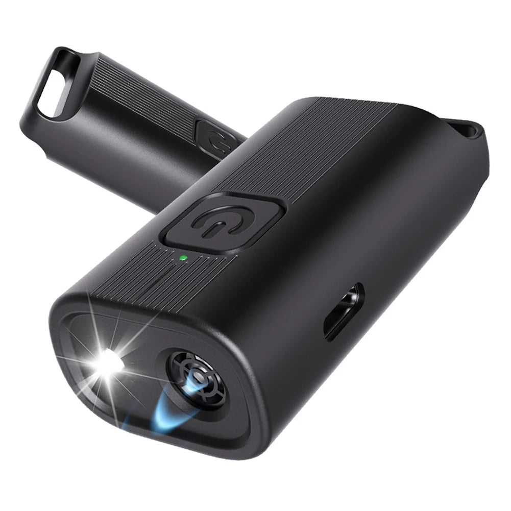 Ultrasonic Dog Bark Deterrent  with LED Flashlight